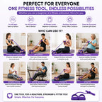 Yoga Pedal Puller Resistance Band Fitness Equipment | Home Fitness Accessorie